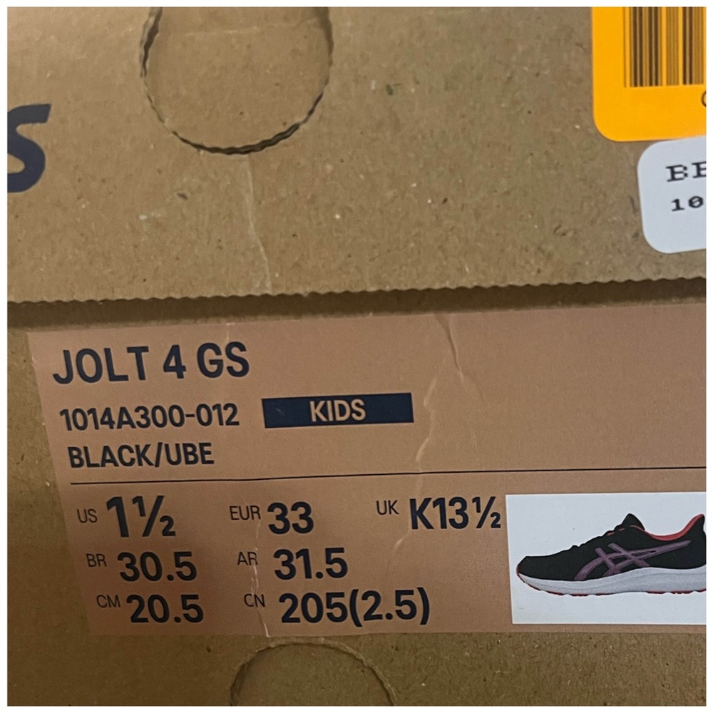 ASICS • Jolt 4 Grade School Sneakers • Size 1.5 Kids - Picture 10 of 11